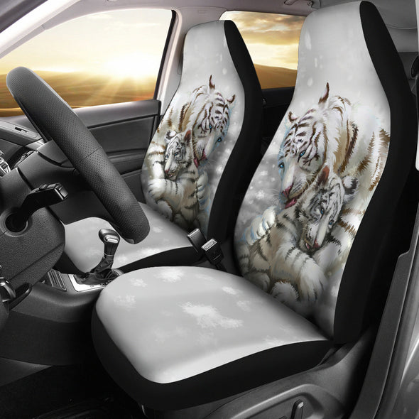 Tiger Love Car Seat Covers | woodation.myshopify.com