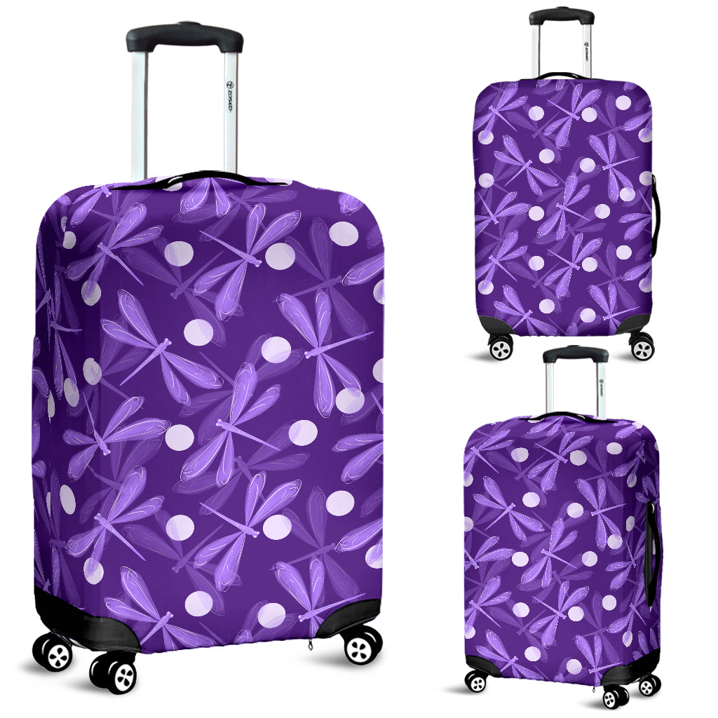 Spiritual Dragonfly Luggage Covers | woodation.myshopify.com