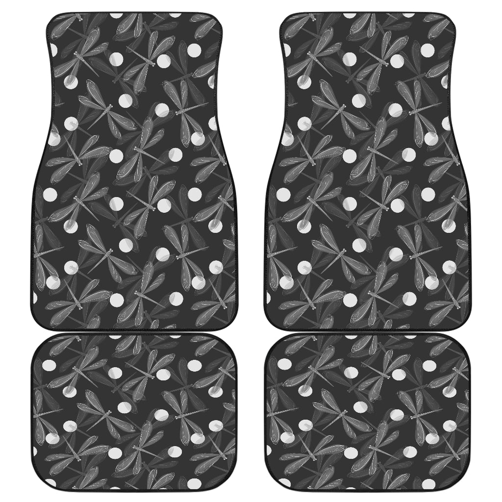 Dragonfly Front And Back Car Mats(Set Of 4) | woodation.myshopify.com