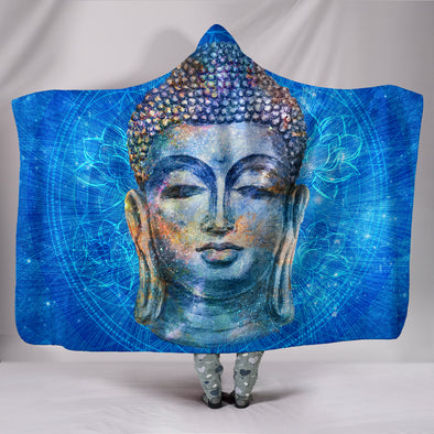 Mystical Buddha Hooded Blanket | woodation.myshopify.com