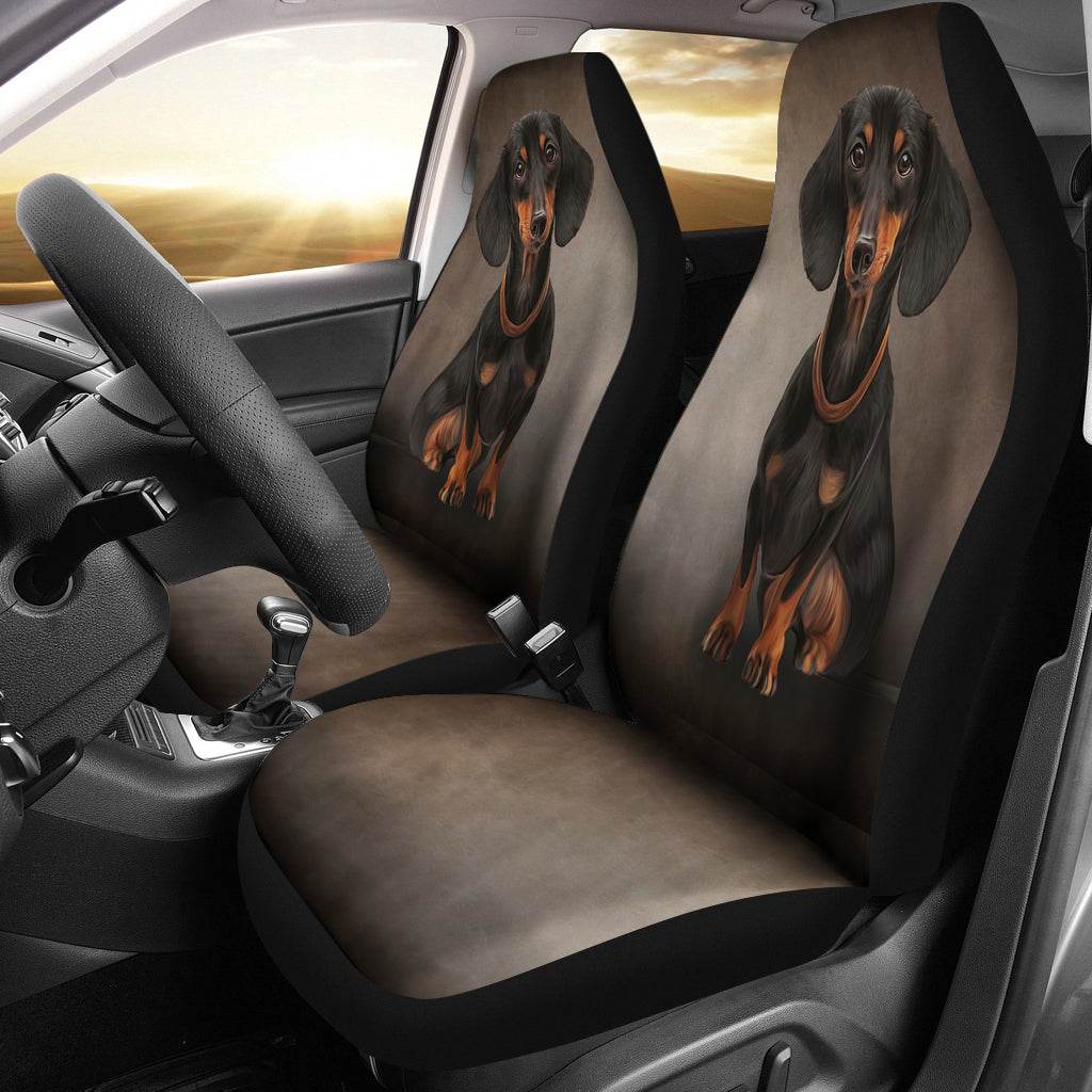 Dachshund Car Seat Covers | woodation.myshopify.com