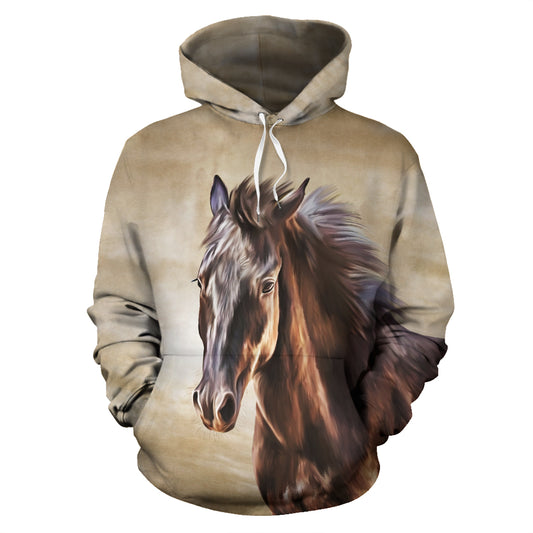 Bohemian Horse Hoodie | woodation.myshopify.com