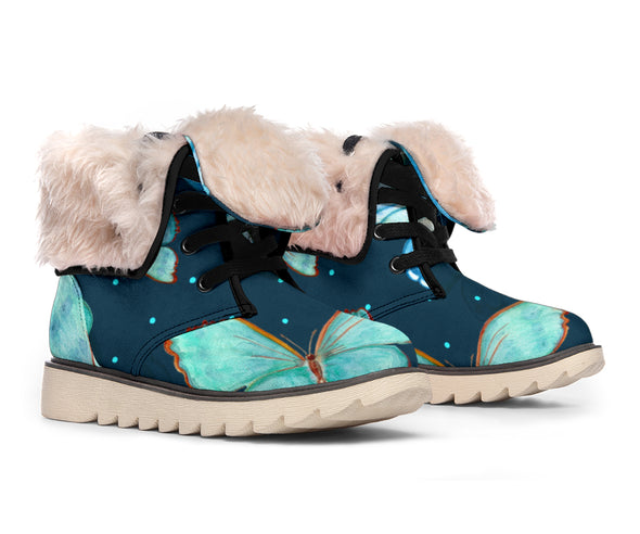 Spiritual Butterfly Polar Boots
