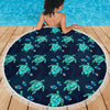 Turtle Love Beach Blanket | woodation.myshopify.com