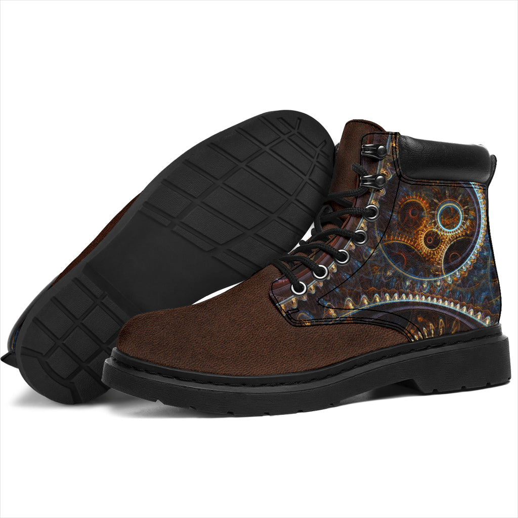 Bohemian Steampunk All-Season Boots