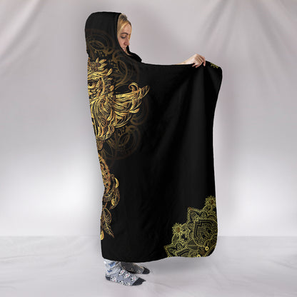 Spiritual Owl Hooded Blanket | woodation.myshopify.com