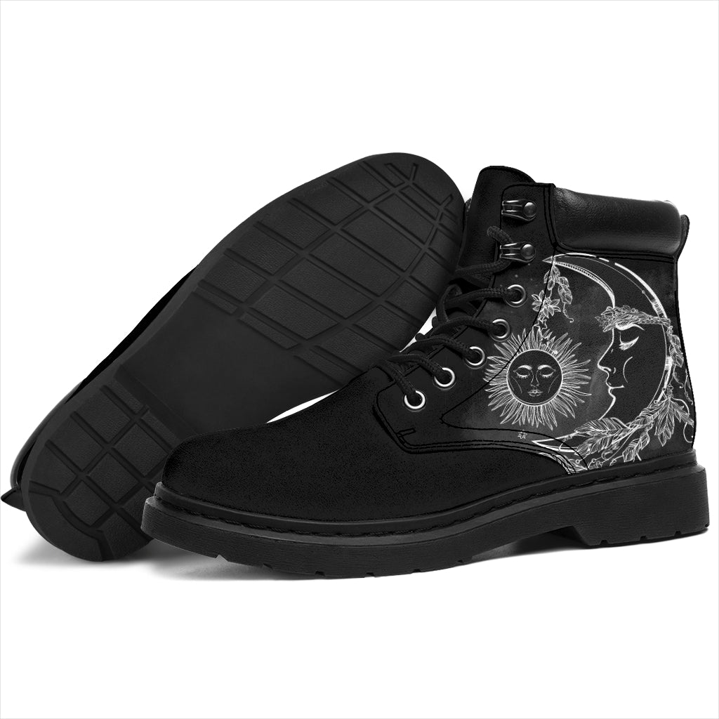 Black Sun & Moon All-Season Boots