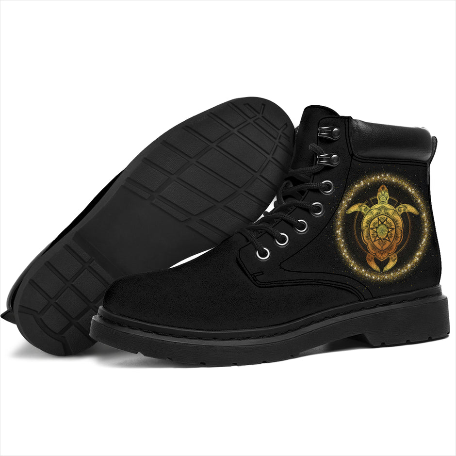 Spiritual Elephant Women's Leather Boots main image 0