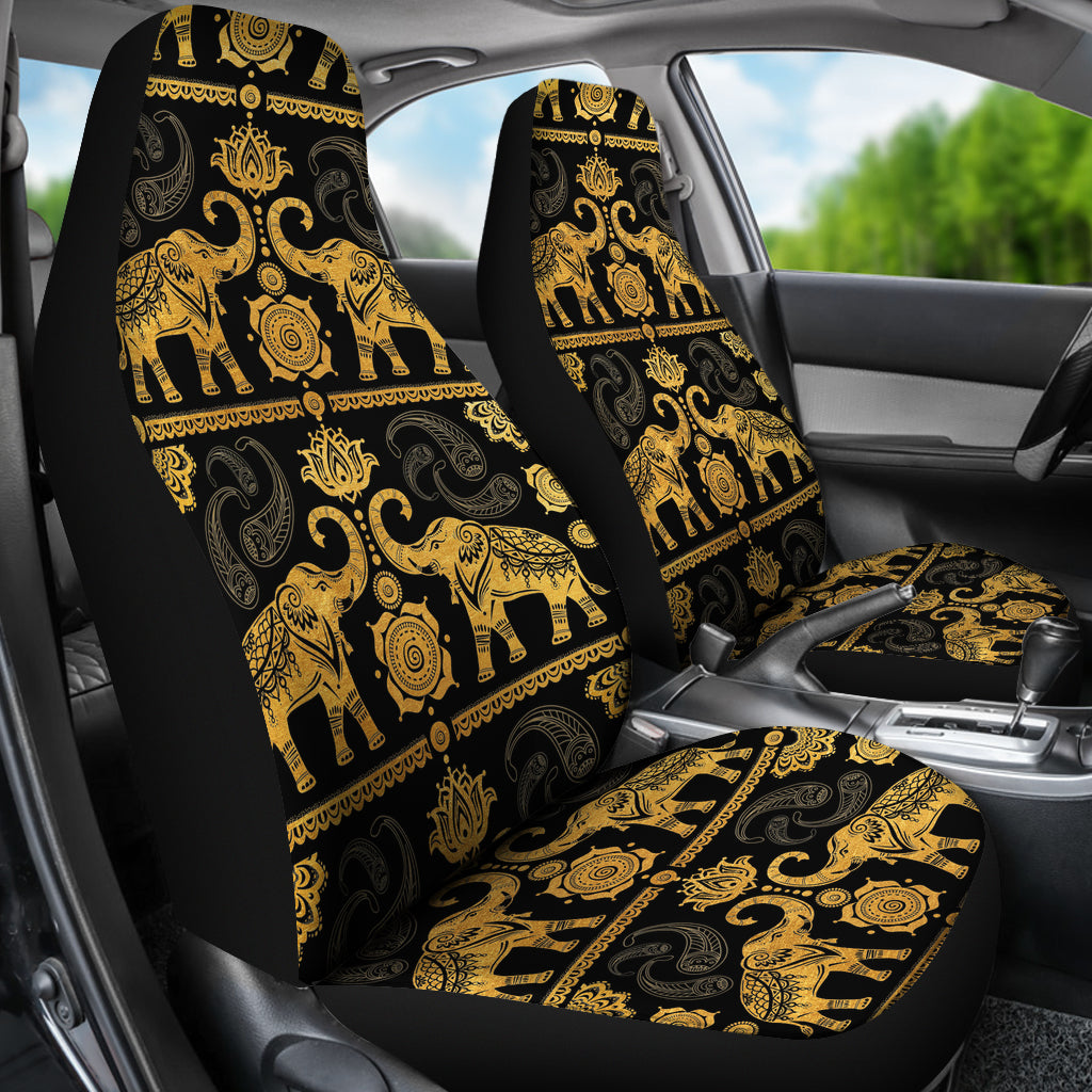 Golden Mandala Car Seat Covers | woodation.myshopify.com