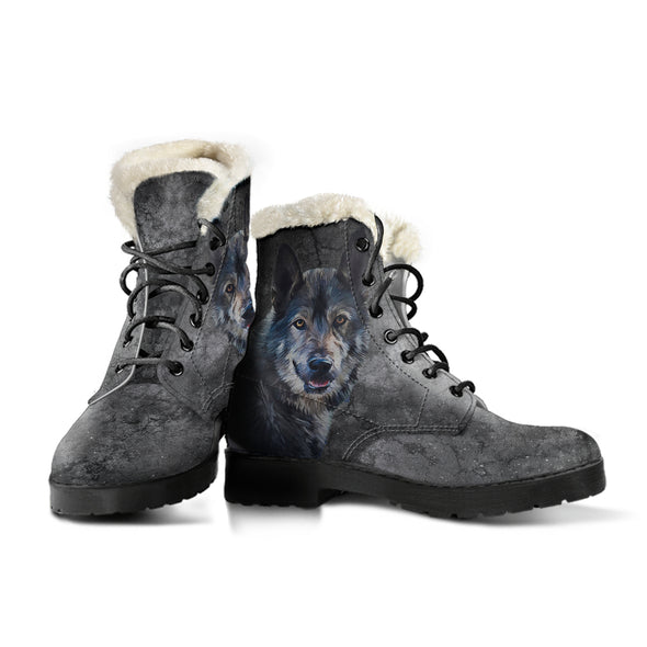 Wild Wolf Faux Fur Boots