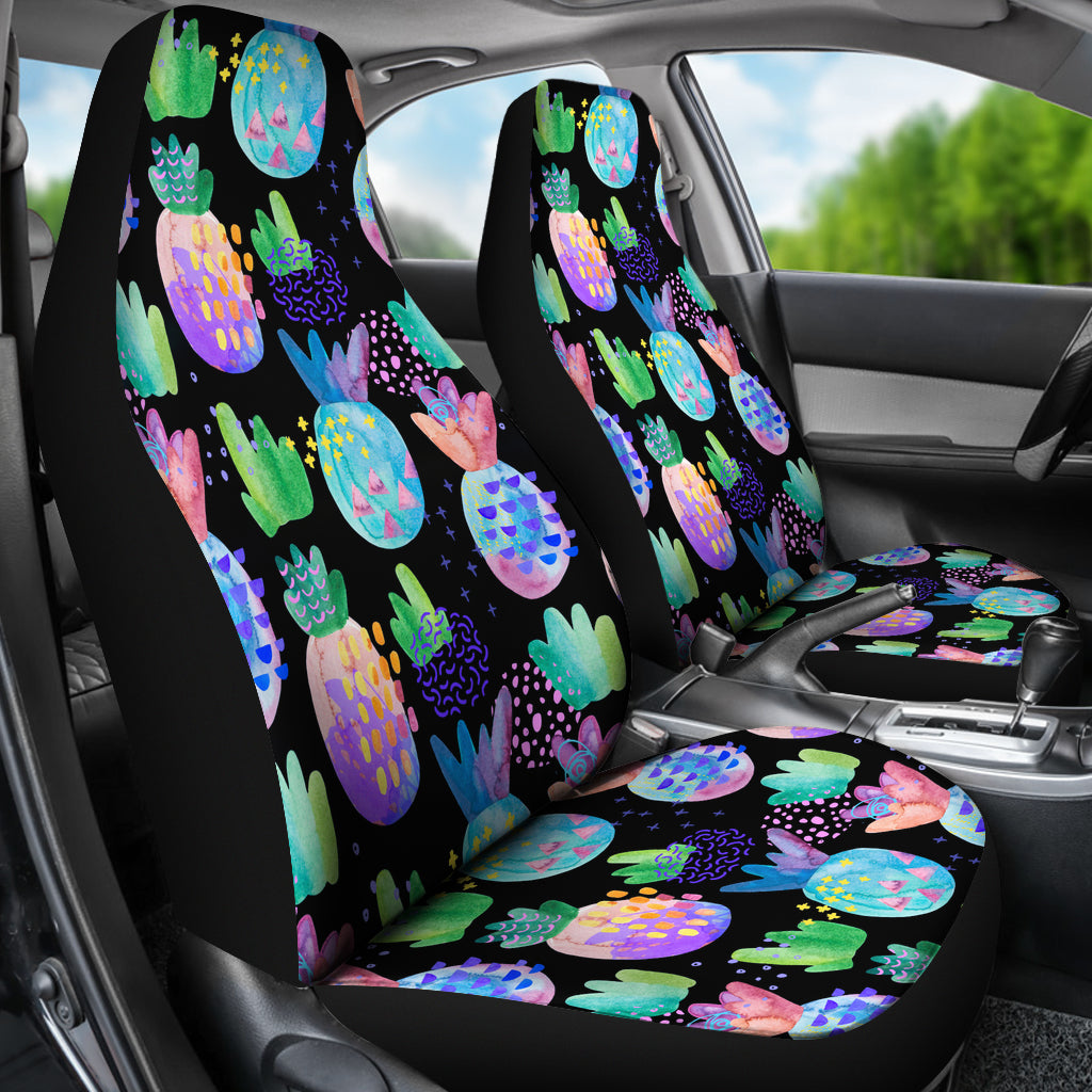 Pineapple Love Car Seat Covers | woodation.myshopify.com