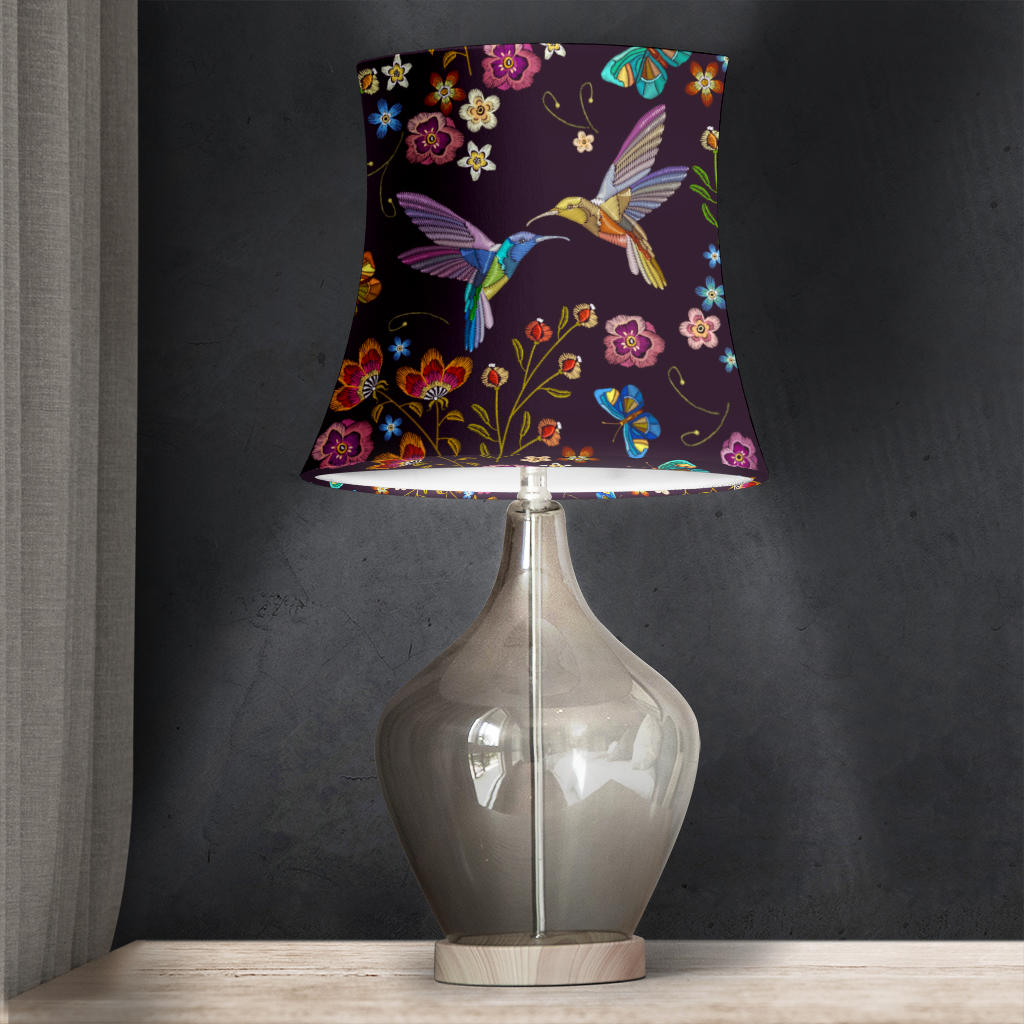 Bohemian Hummingbird Lamp Shade