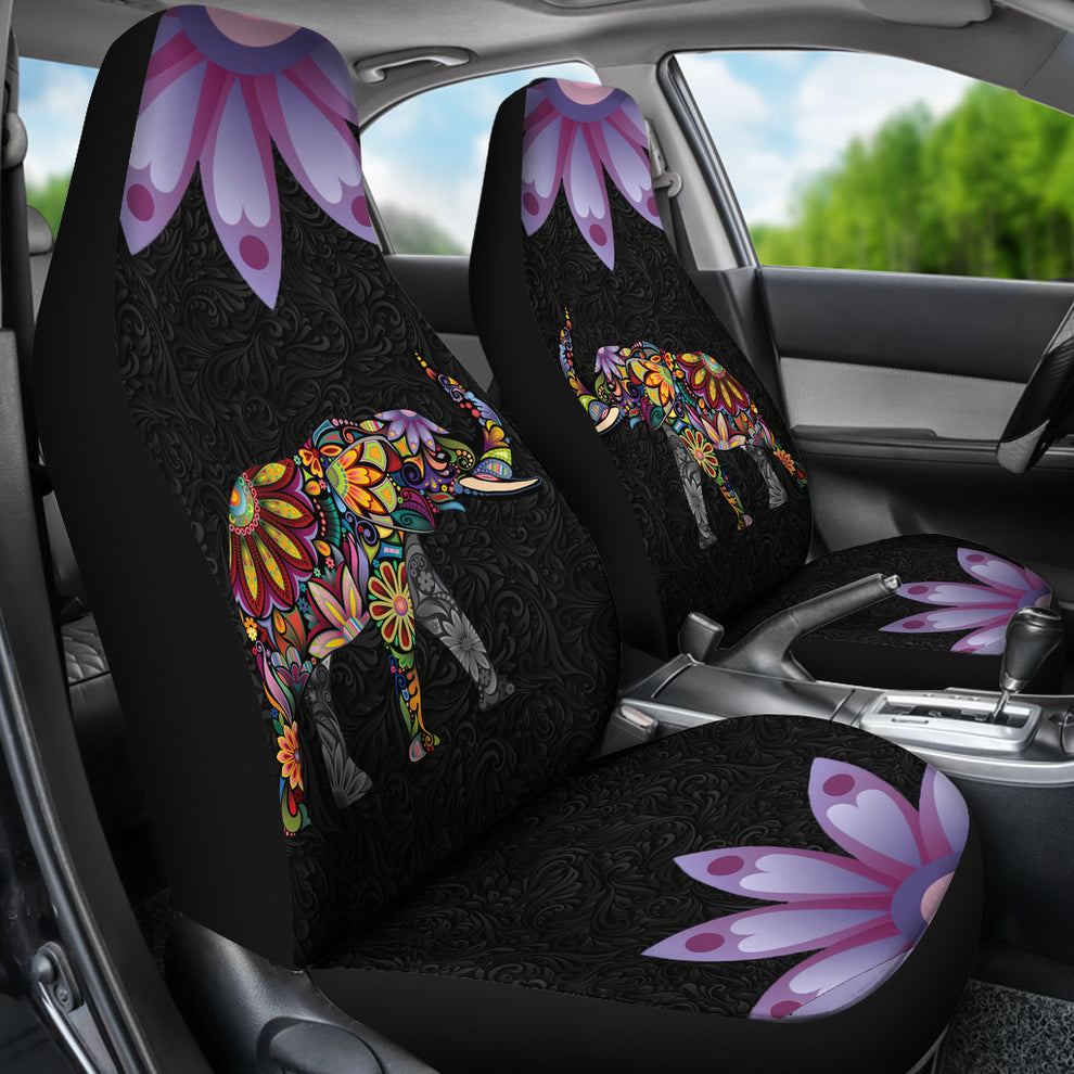 Spiritual Elephant Car Seat Covers Elephantsity