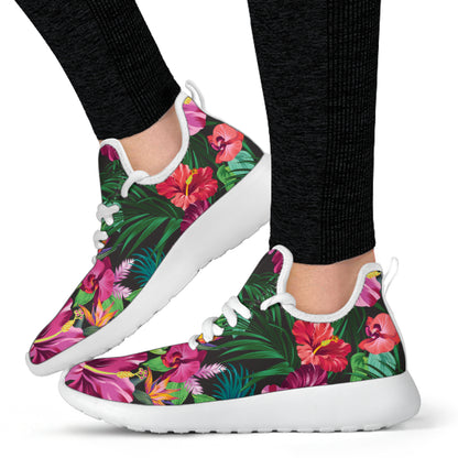 Floral Hibiscus Performance Sneakers