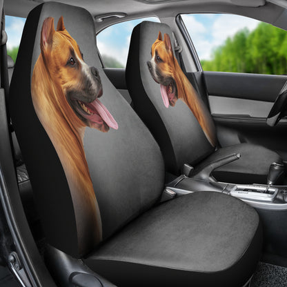 Pit Bull Love Car Seat Covers | woodation.myshopify.com