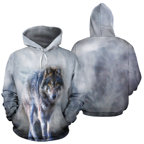 Mystical Wolf Hoodie | woodation.myshopify.com