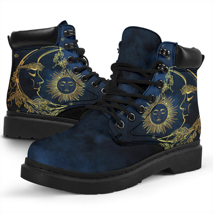 Mystical Sun & Moon All-Season Boots