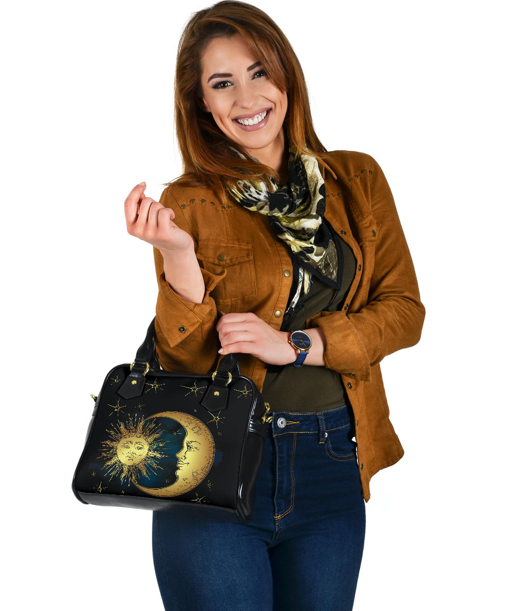 Bohemian Sun & Moon Shoulder Bag