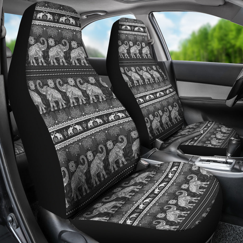 Elephant Mandala Car Seat Covers | woodation.myshopify.com