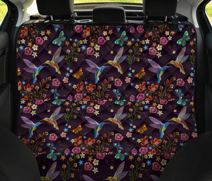 Bohemian Hummingbird Pet Seat Cover