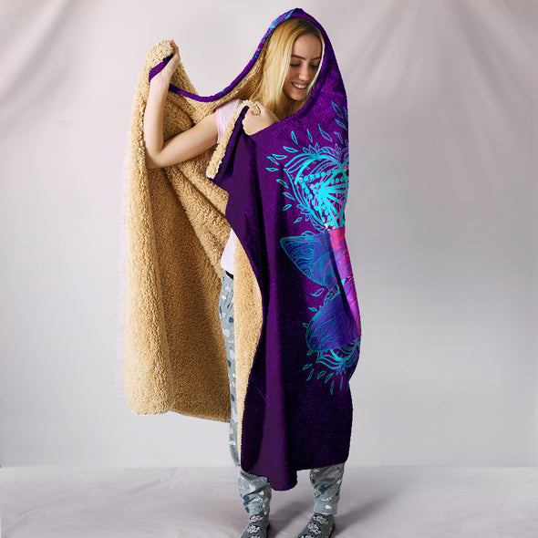 Mystical Dragonfly Hooded Blanket | woodation.myshopify.com