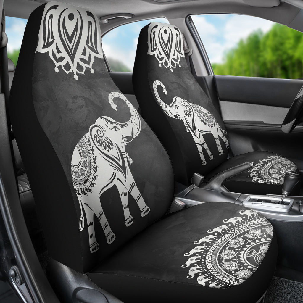Elephant Love Car Seat Covers | woodation.myshopify.com