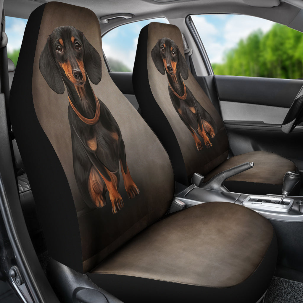 Dachshund Car Seat Covers | woodation.myshopify.com