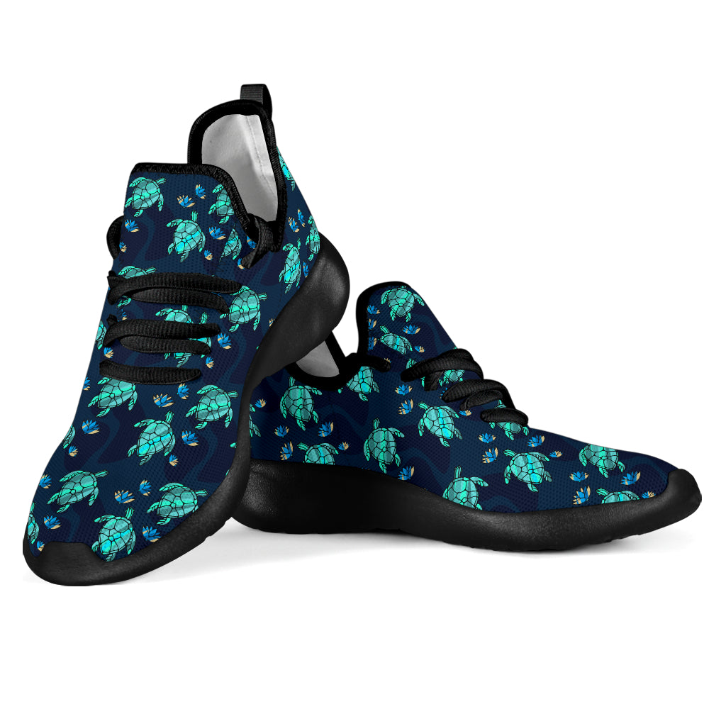 Sea Turtle Performance Sneakers | woodation.myshopify.com