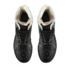 Lucky Mandala Faux Fur Boots | woodation.myshopify.com