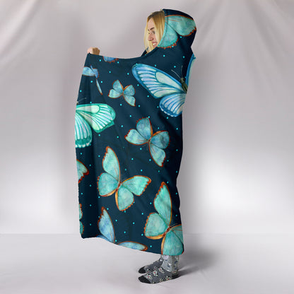 Spiritual Butterfly Hooded Blanket | woodation.myshopify.com