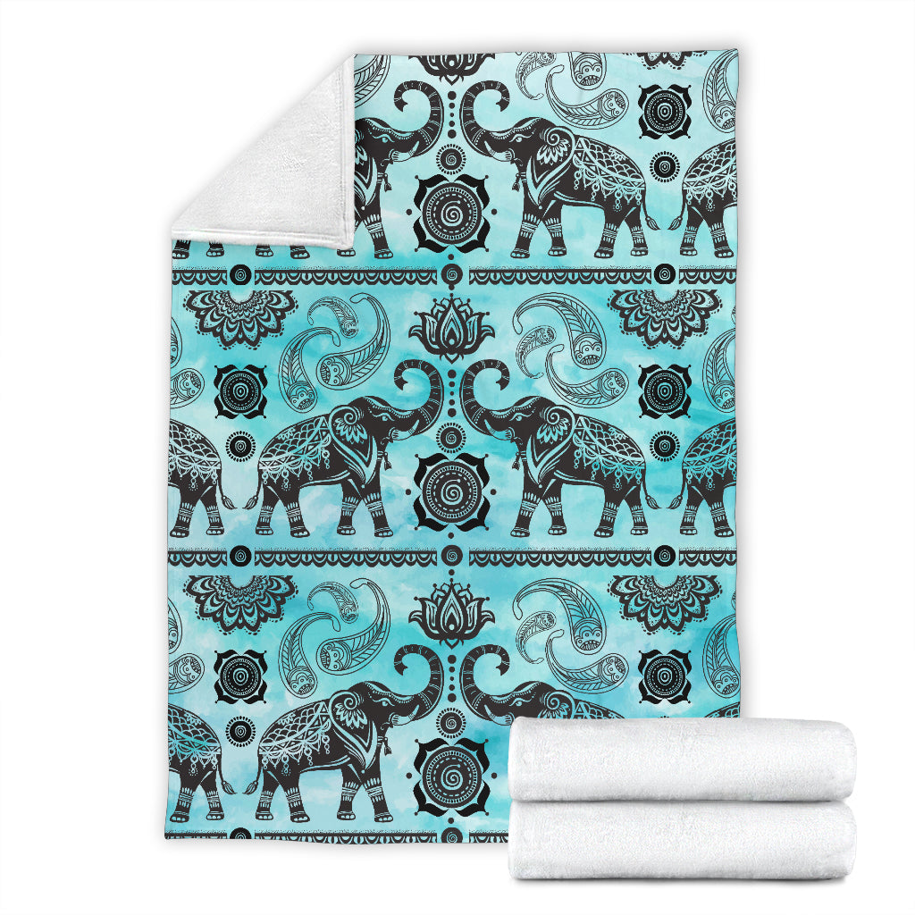 Elephant Good Fortune Blanket | woodation.myshopify.com