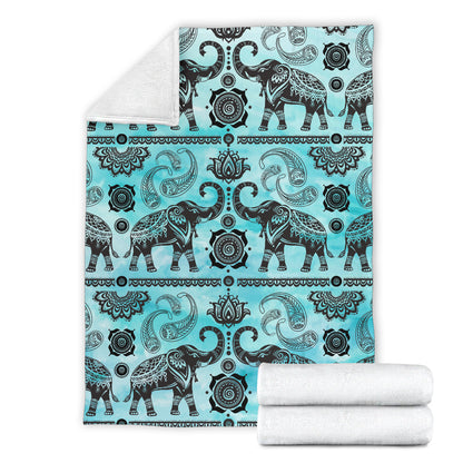 Elephant Good Fortune Blanket | woodation.myshopify.com