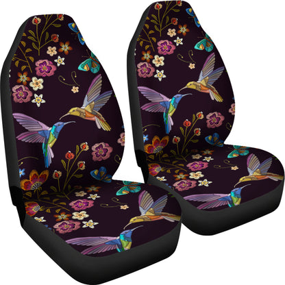 Bohemian Hummingbird Car Seat Covers