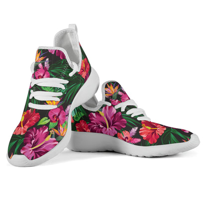 Floral Hibiscus Performance Sneakers