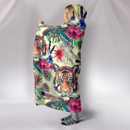 Bohemian Tiger Blanket | woodation.myshopify.com
