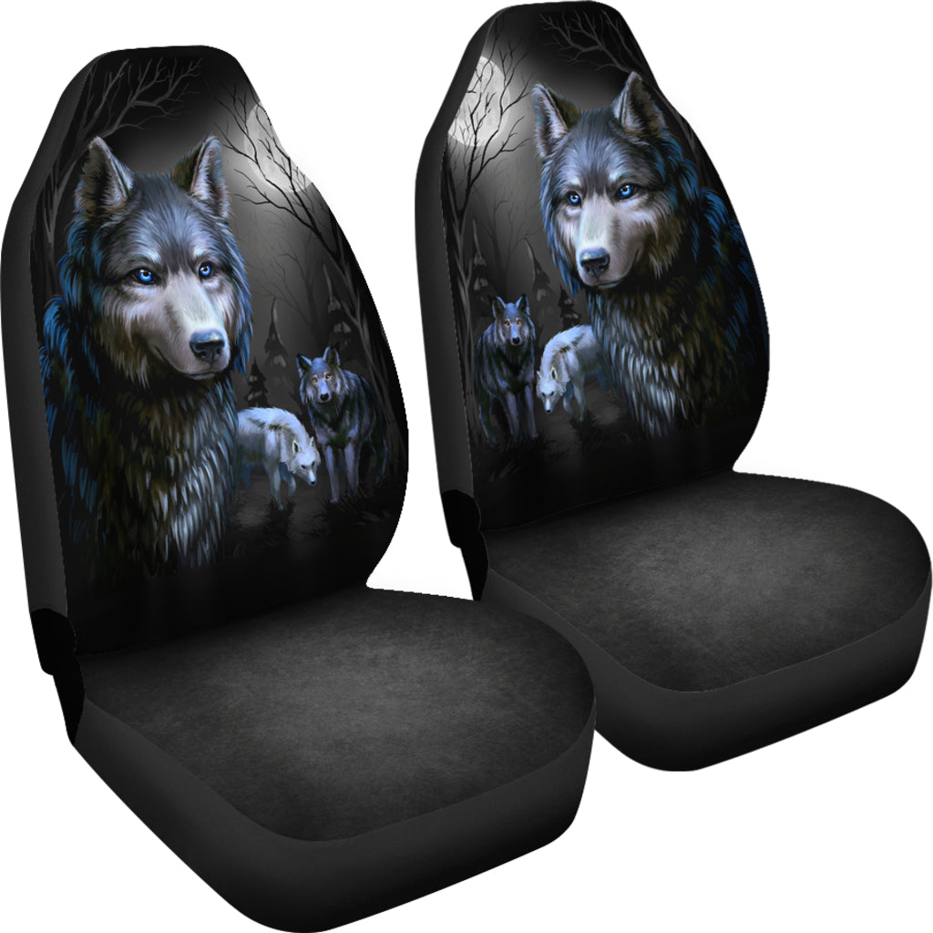 Wolf Pack Car Seat Covers | woodation.myshopify.com