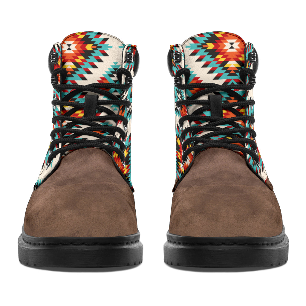 Tribal Aztec All-Season Boots – Elephantsity