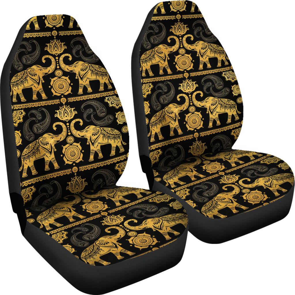 Golden Mandala Car Seat Covers | woodation.myshopify.com