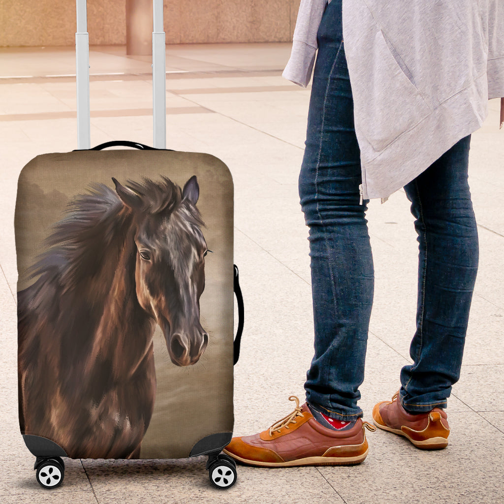 Bohemian Horse Luggage Covers | woodation.myshopify.com