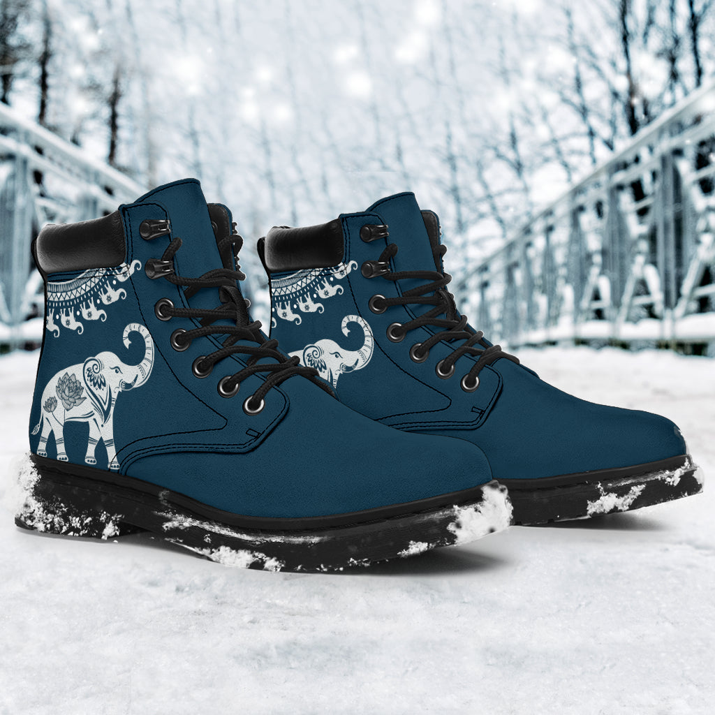 Blue Good Fortune All-Season Boots