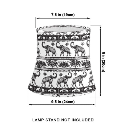 Elephant Mandala Lamp Shade