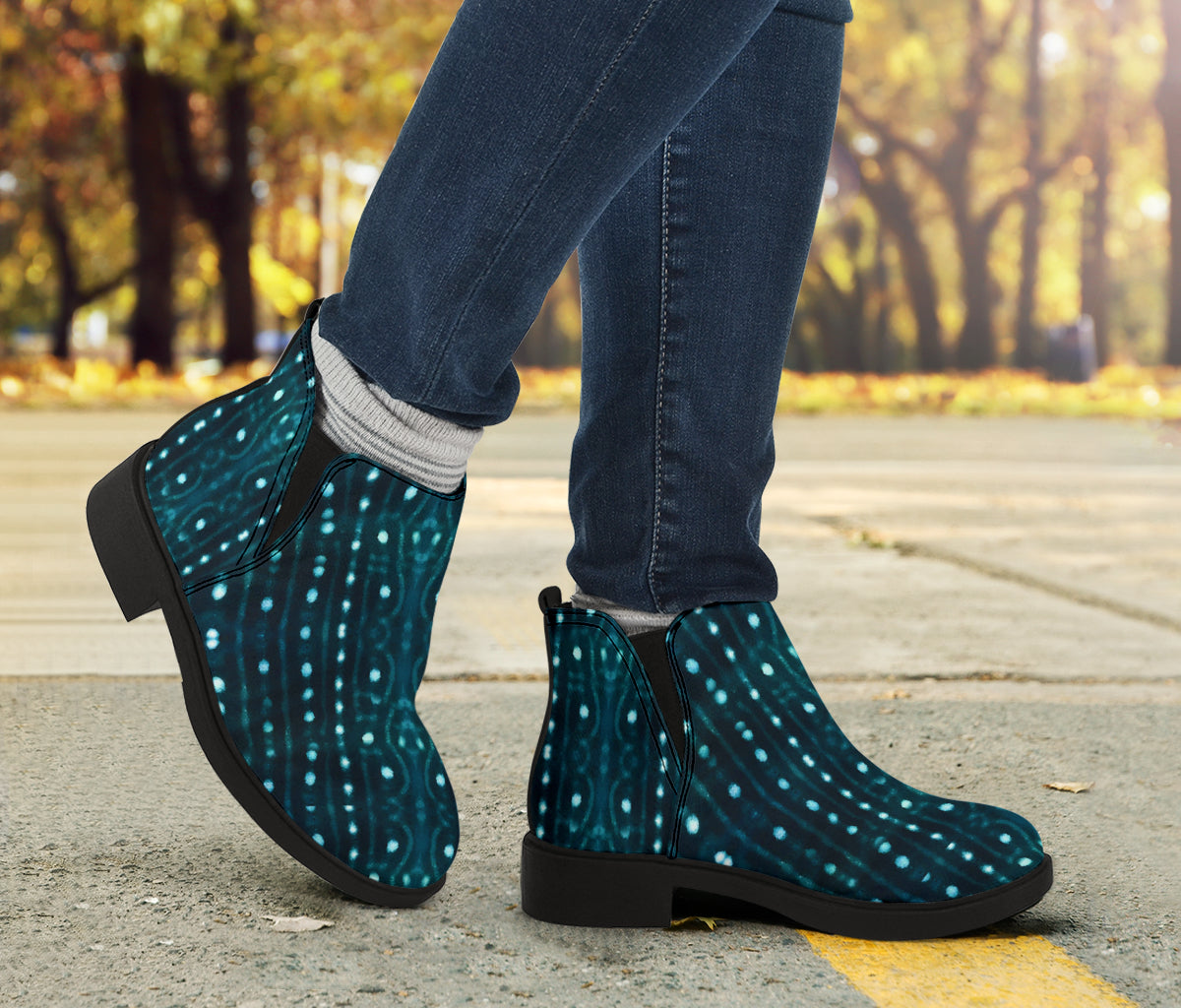 Whale Shark Chelsea Style Boots