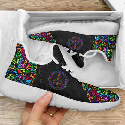 Bohemian Peace & Love Sneakers