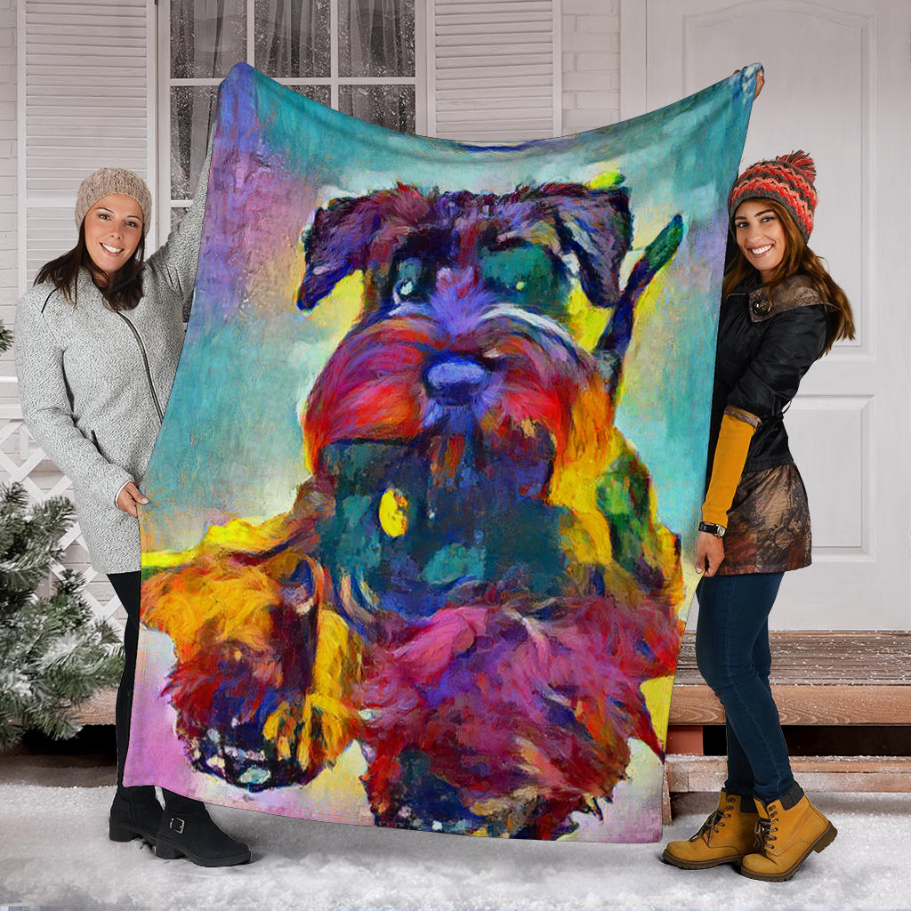Personalized Matisse Style Pet Blanket