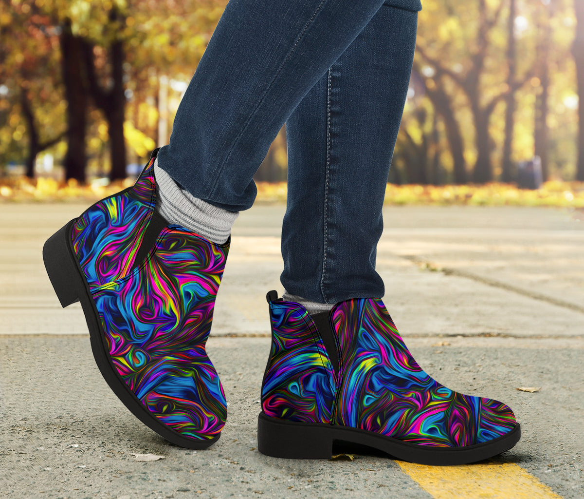 Acid Style Chelsea Style Boots