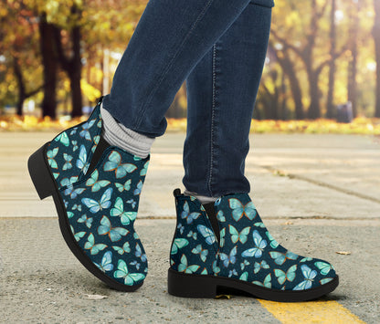 Spiritual Butterfly Chelsea Style Boots