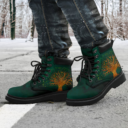 Emerald Tree Of Life All-Season Boots