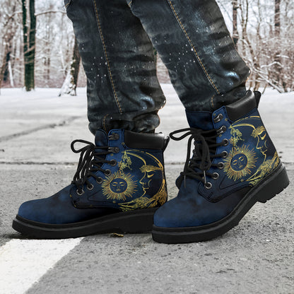 Mystical Sun & Moon All-Season Boots