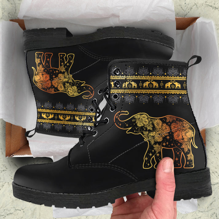 Golden Mandala Elephant Boots – Elephantsity