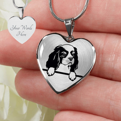 American Cocker Spaniel Personalized Necklace, Cocker Spaniel Jewelry, Cocker Spaniel Gift